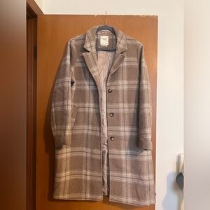 Abercrombie long Dad Coat